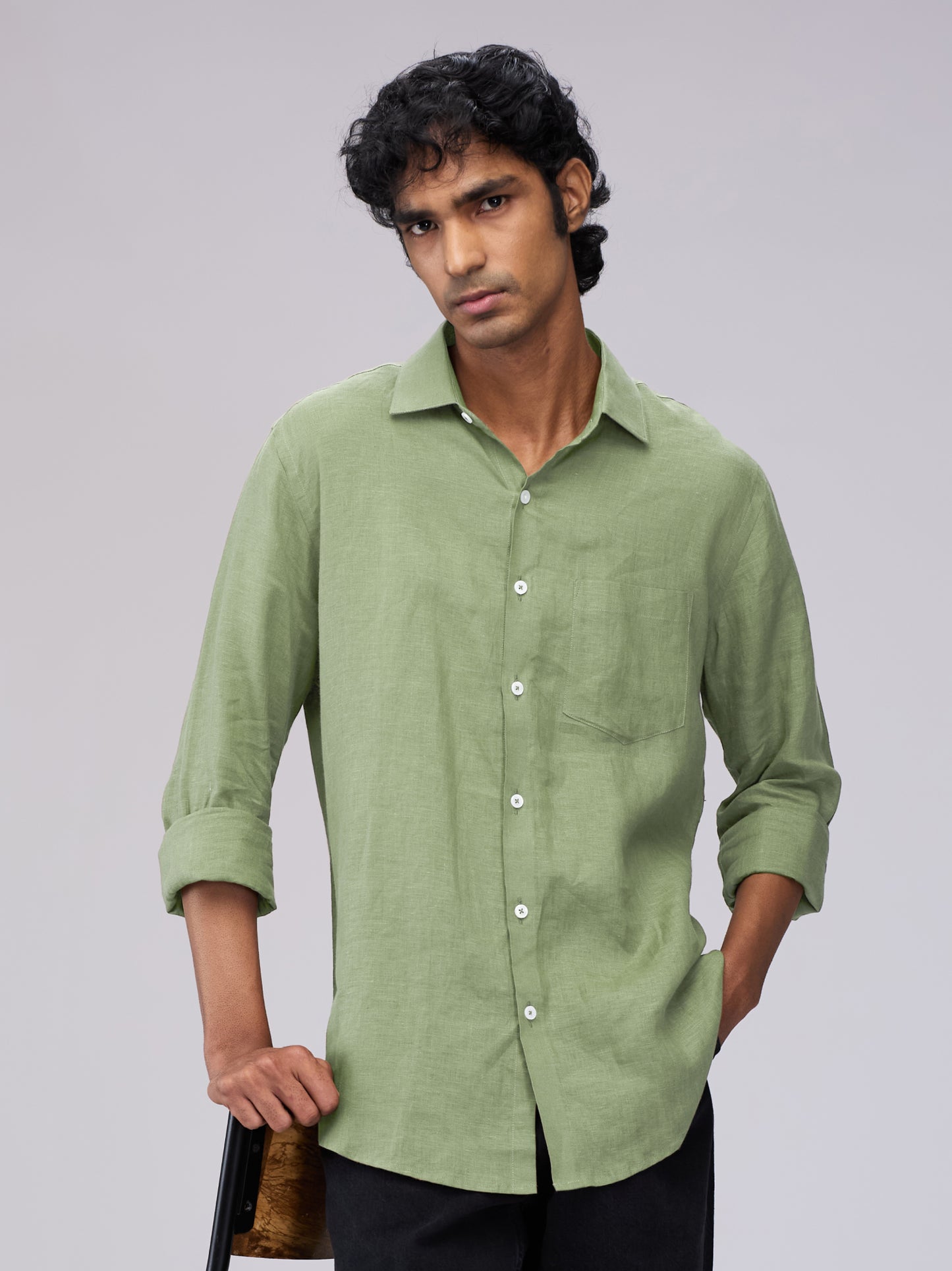 Evergreen 100% Linen Classic